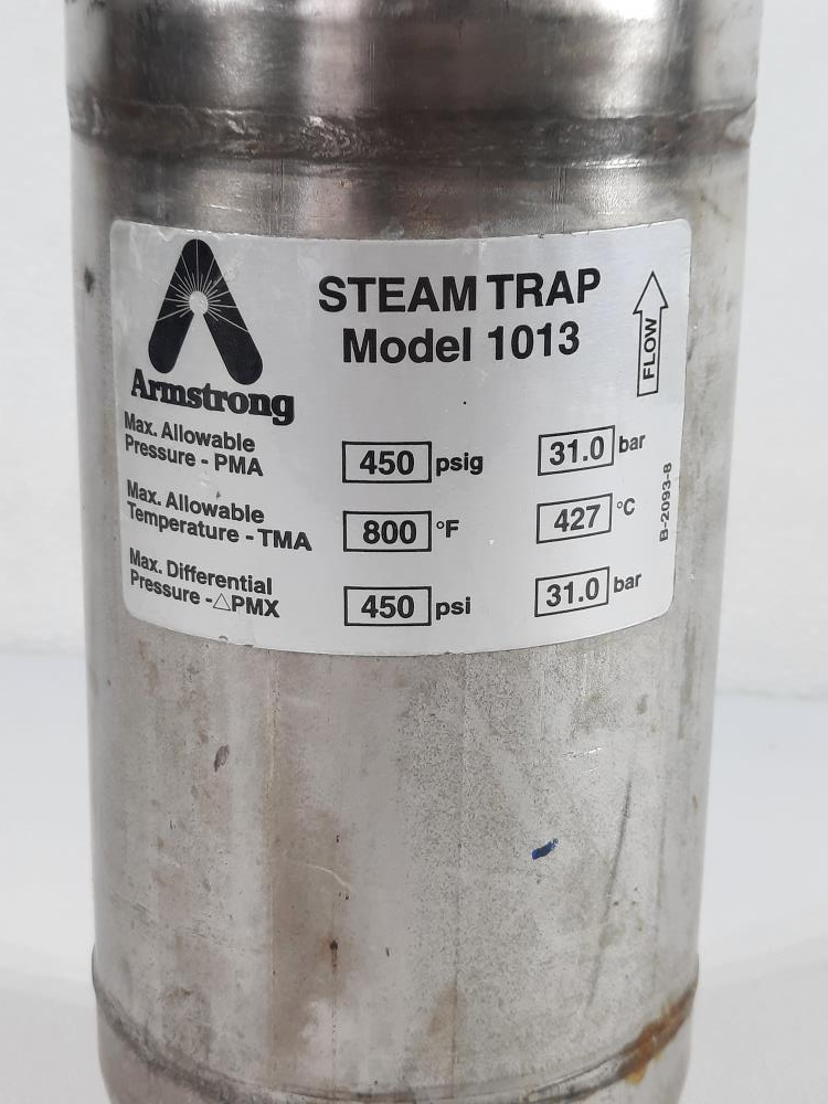 Armstrong Steam Trap, 1" NPT, 450 PSIG Model 1013