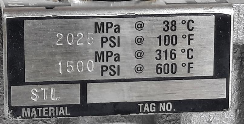 Penberthy Liquid Level Site Glass w/ 1" Flanged Gage Cock