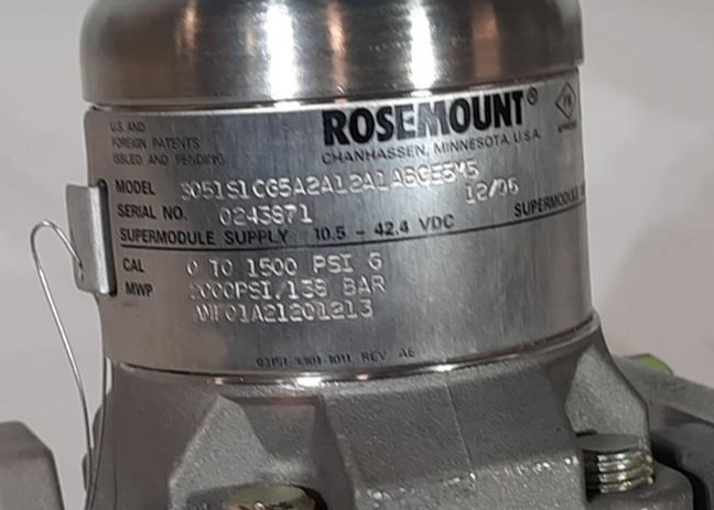 Rosemount Pressure 3051S Transmitter 300SLAAE5M5 w/Manifold 