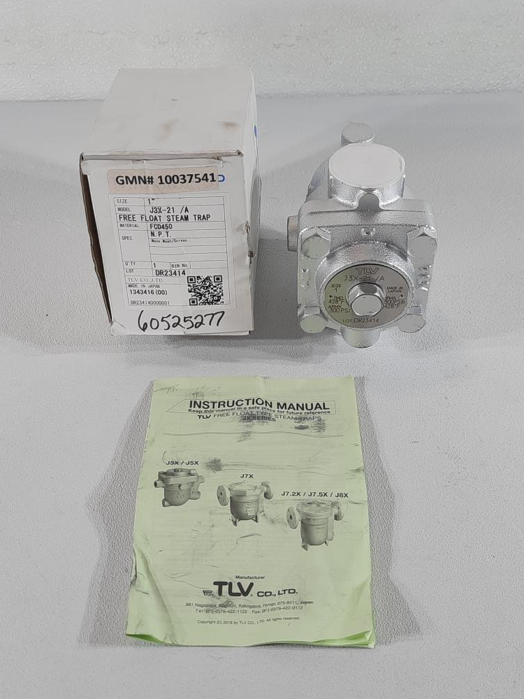 TLV 1" NPT Free Float Steam Trap J3X-21 /A