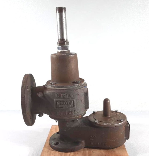 Groth 2" x 3" 150# CF8M Pressure Vacuum Relief Valve  1221B-02-555-T00 (2 PSIG)