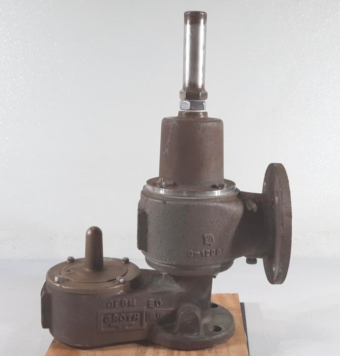 Groth 2" x 3" 150# CF8M Pressure Vacuum Relief Valve  1221B-02-555-T00 (2 PSIG)