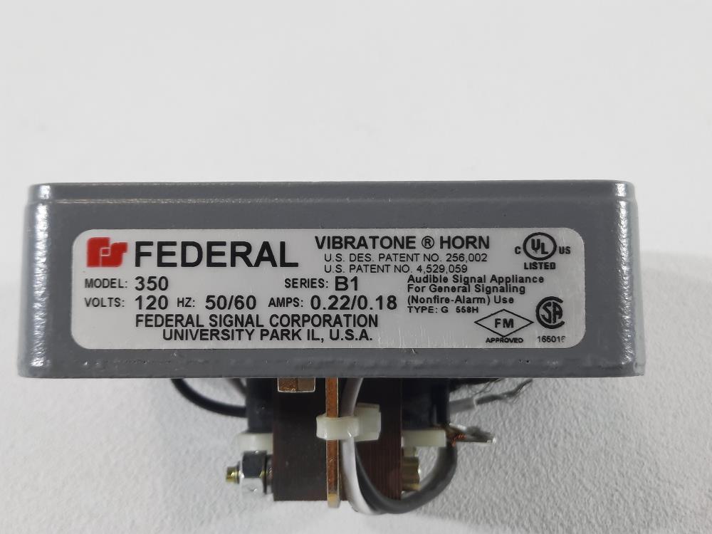 FEDERAL SIGNAL VIBRATONE HORN 350