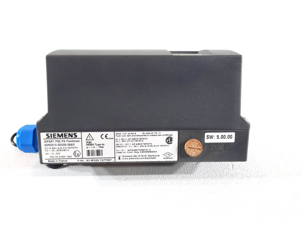 Siemens SIParts PS2 PA Positioner 6DR5510-0EG00-0AA0