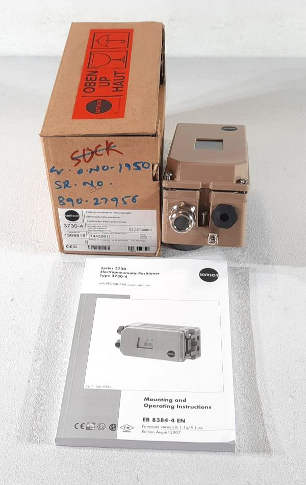 Samson 3730-4 Profibus Positioner 