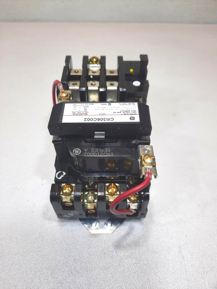 GE Magnetic Motor Starter CR306C002 - NEMA Size 1