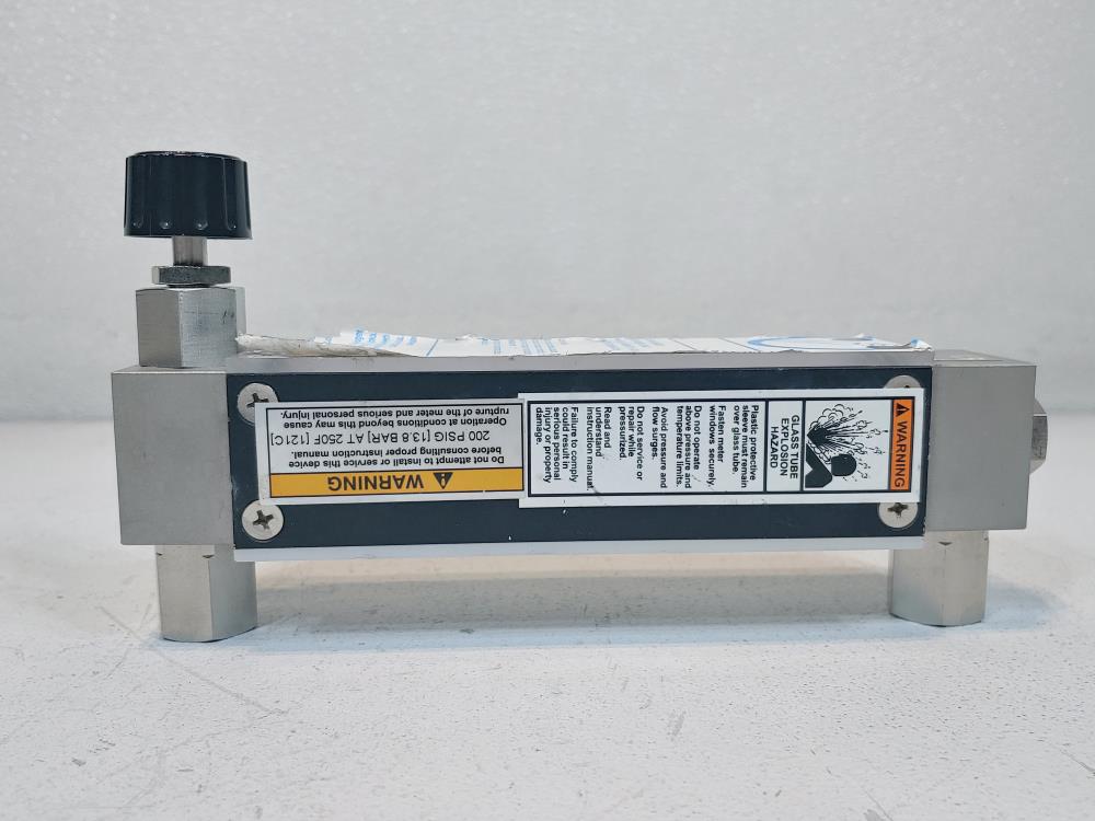 Brooks 3/8" Flow Meter, 1358F1E2FC2B1A