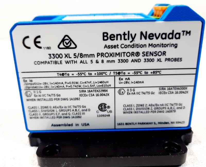 Bently Nevada 3300 XL 5/8 mm Proximitor Sensor 330180-90-05