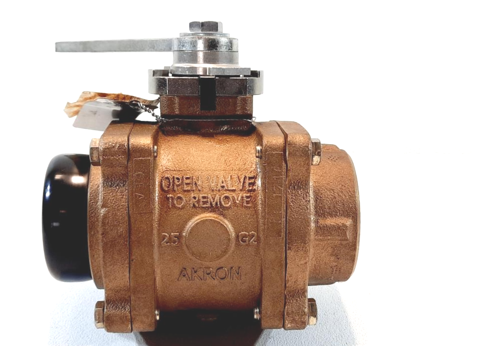 Akron Brass 2.5" Female NPT x 2.5" Male NHT Heavy Duty Swing-Out Valve 89250016