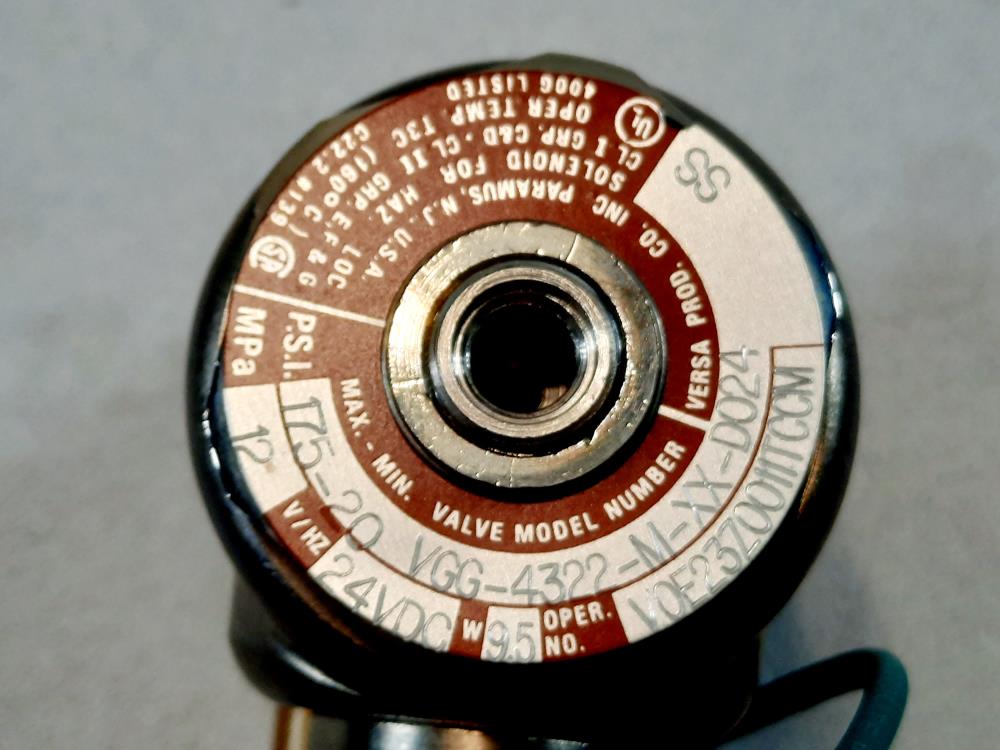 Versa 4 Way / 2 Position Air Valve Model: VGG-4322-M-XX-D024 