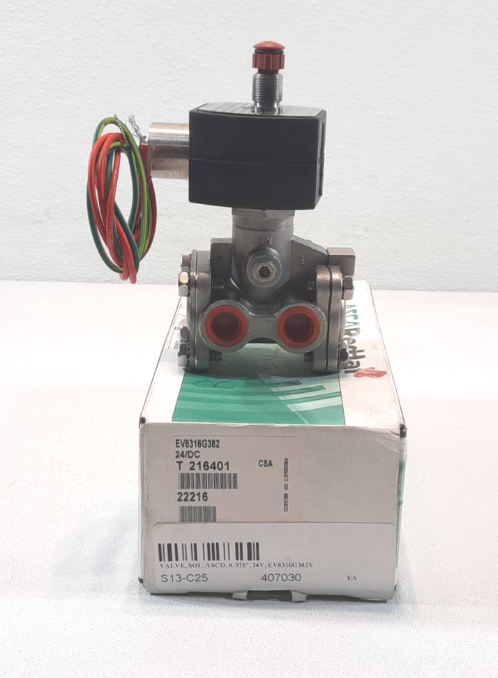 Asco Red-Hat Solenoid Valve EV8316G382 / EV8003G300