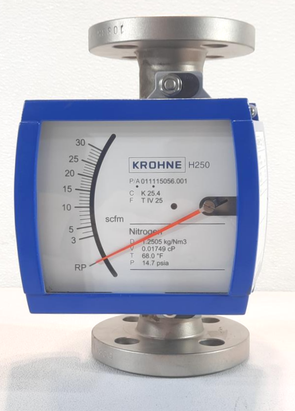 KROHNE 1" 150# H250-RR Variable Area Flow Meter: H250