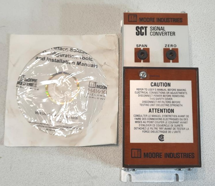Moore industries SCT Signal Converter SCT/4-20MA/4-20MA/117AC