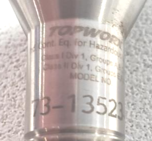 TopWorx Limit Switch Sensor, Model #73-13523-A2