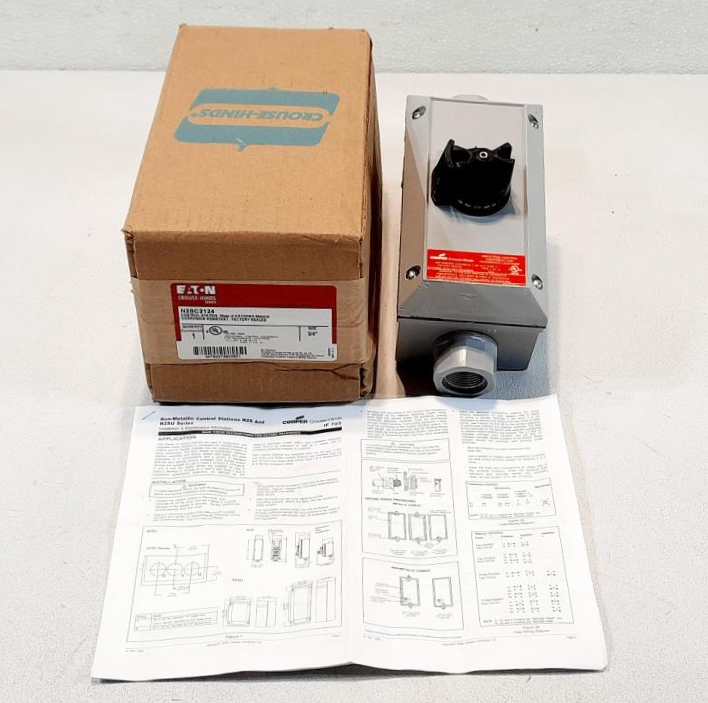 Eaton Crouse-Hinds Series N2S Selector Switch Control Station N2SC2124