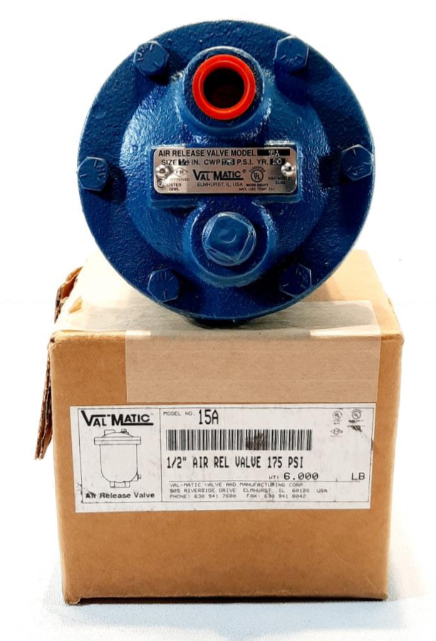 VAL-MATIC 15A Air Release Valve FNPT 1/2 x 1/2 Cast iron