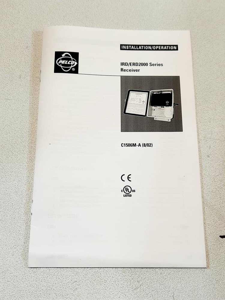 Pelco ERD2200 Outdoor Coaxitron Receiver