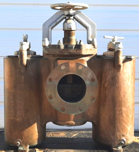 Hayward 6" Bronze Duplex Strainer Model No. 50