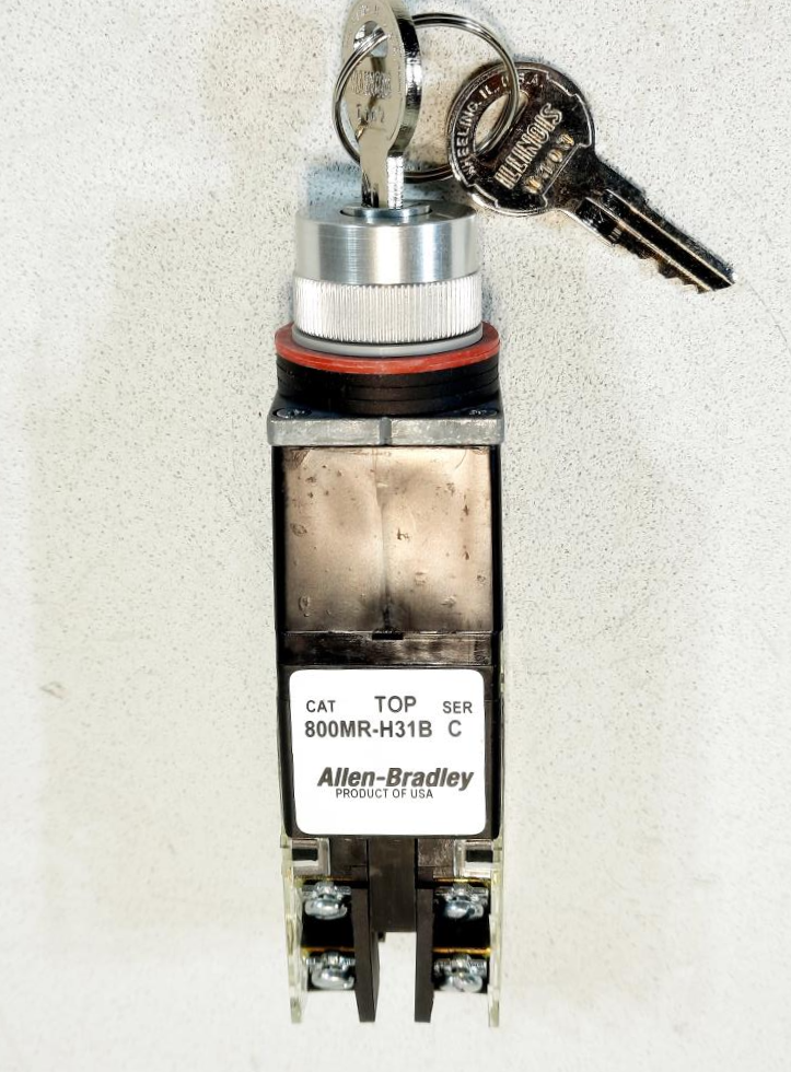 Allen Bradley 2 Position Selector Switch 800MRH31B C