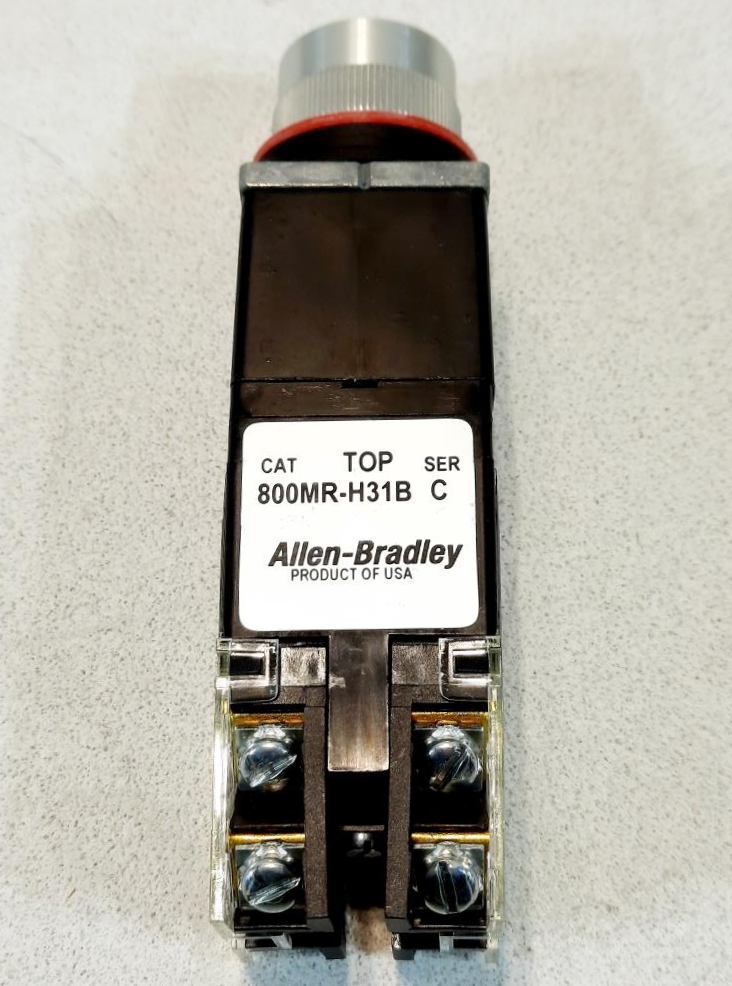Allen Bradley 2 Position Selector Switch 800MR-H31B C