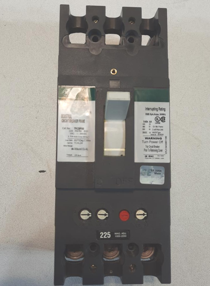 General Electric TFK236F000 3 Pole Circuit Breaker