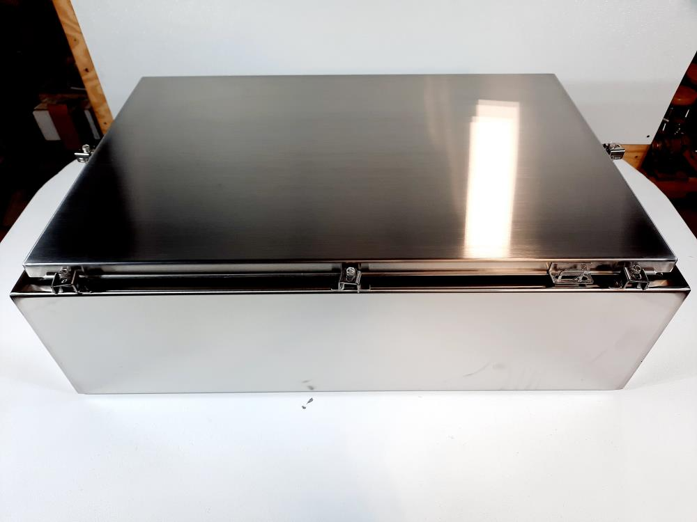 nVent Hoffman A36H2410SSLP SS, Enclosure, NEMA 4X, Continuous Hinge