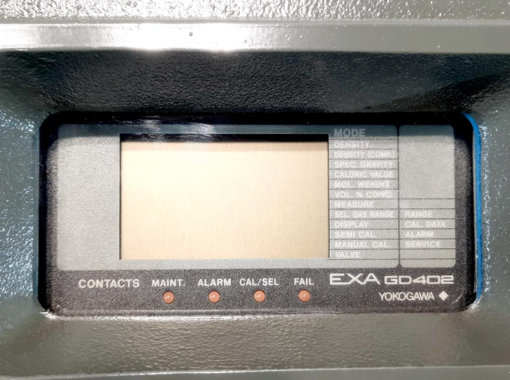 Yokogawa GD402TAEE Gas Density Analyzer