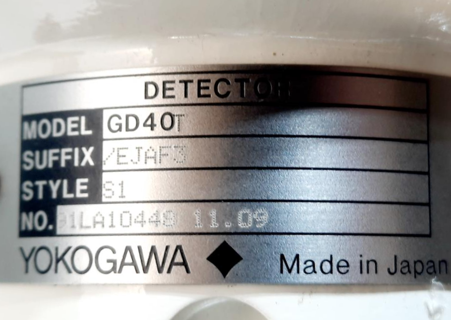Yokogawa GD40T Gas Density Detector Pressure Transmitter