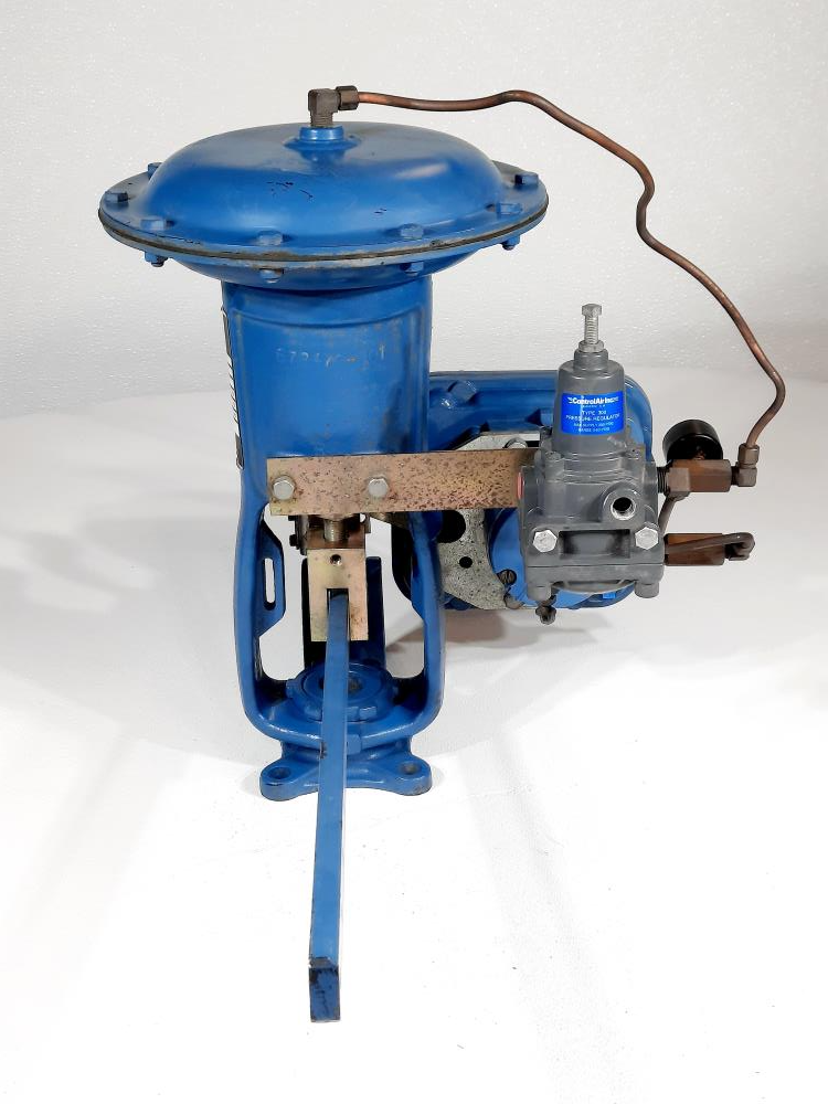 Dezurik Air-O Motor Actuator Control Valve w/ Electro Pneumatic Valve Positioner