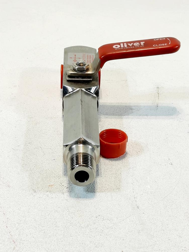 Oliver Valves 1/2"  6000 psi Type B6XGM1S/4"EXT/EBW/FS 