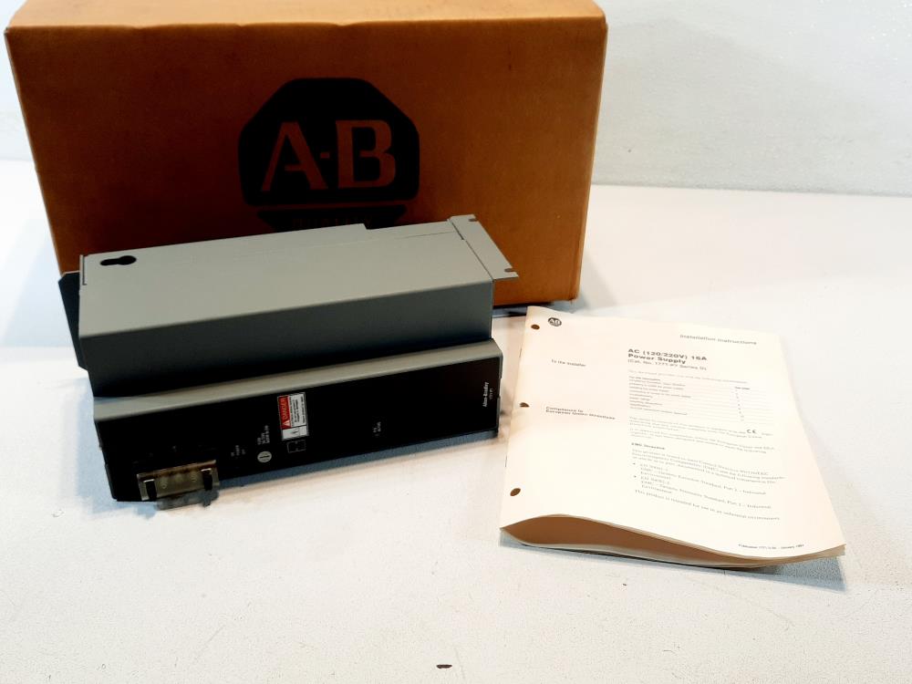 ALLEN BRADLEY 1771-P7 D POWER SUPPLY SER.D REV. C01 1771P7