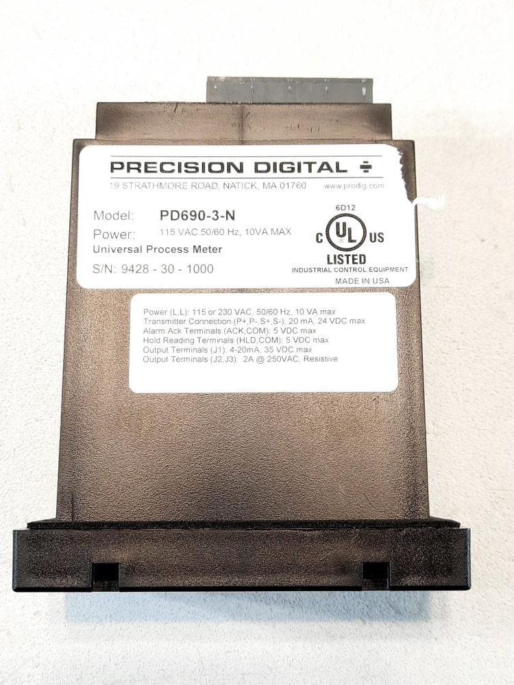 Precision Digital Panel Meter PD690-3-N