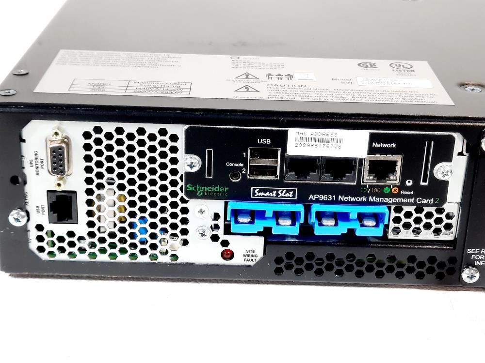 Schneider Electric APC SUM3000RMXL2U Smart-UPS Modular 3000VA