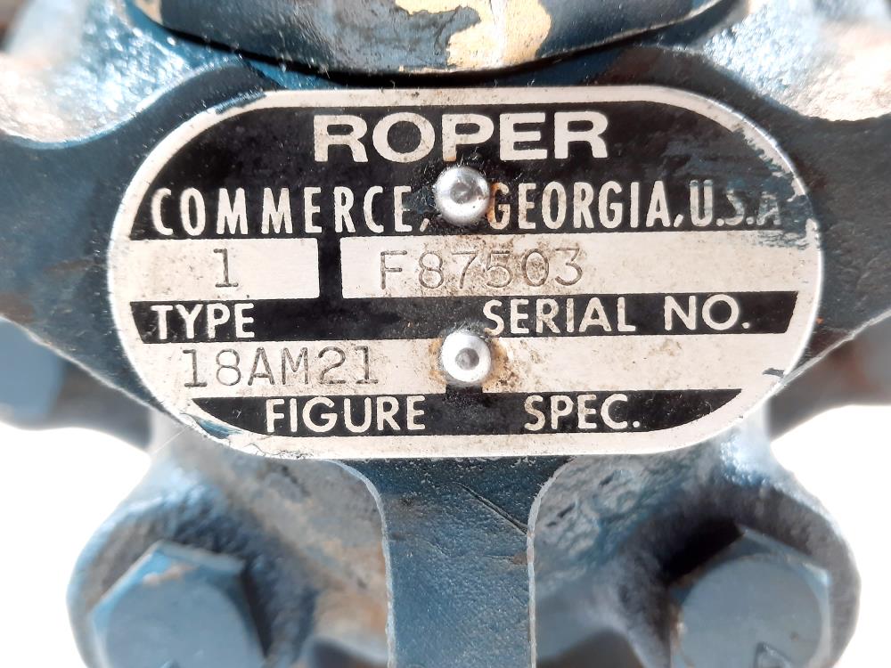 Roper Type 1 18AM21 Hydraulic Gear Pump