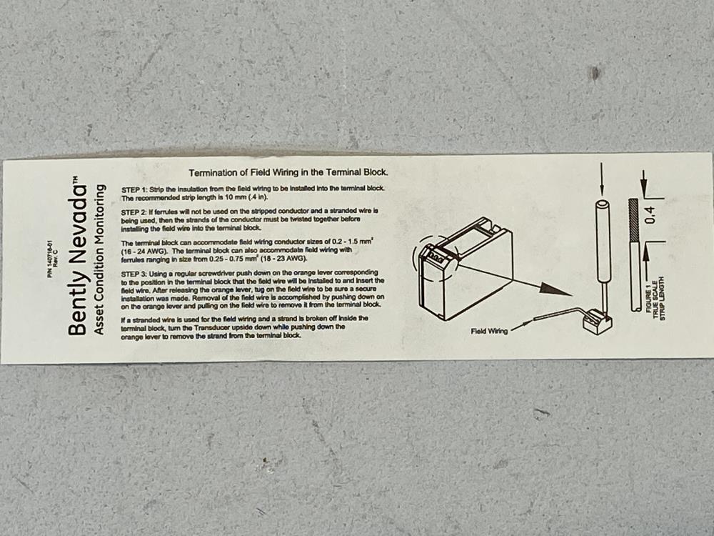 Bently Nevada 3300 XL 5/8 mm Proximitor Sensor 330180-90-05