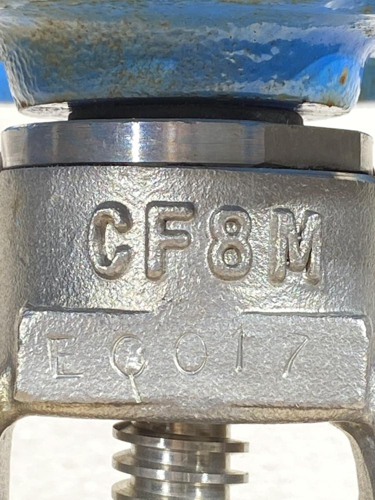 Global 1-1/2" 300# CF8M Gate Valve