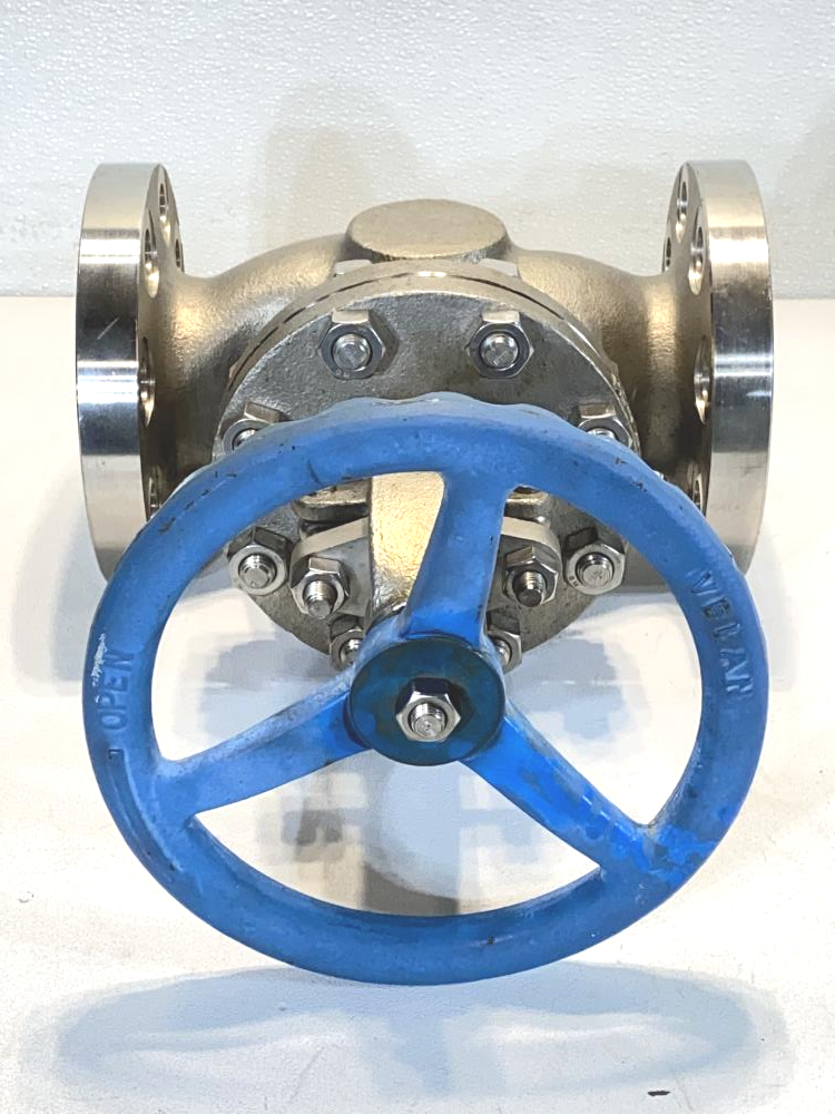 VELAN 3” 300# RF Flanged  Y-Pattern Globe Valve CF8M