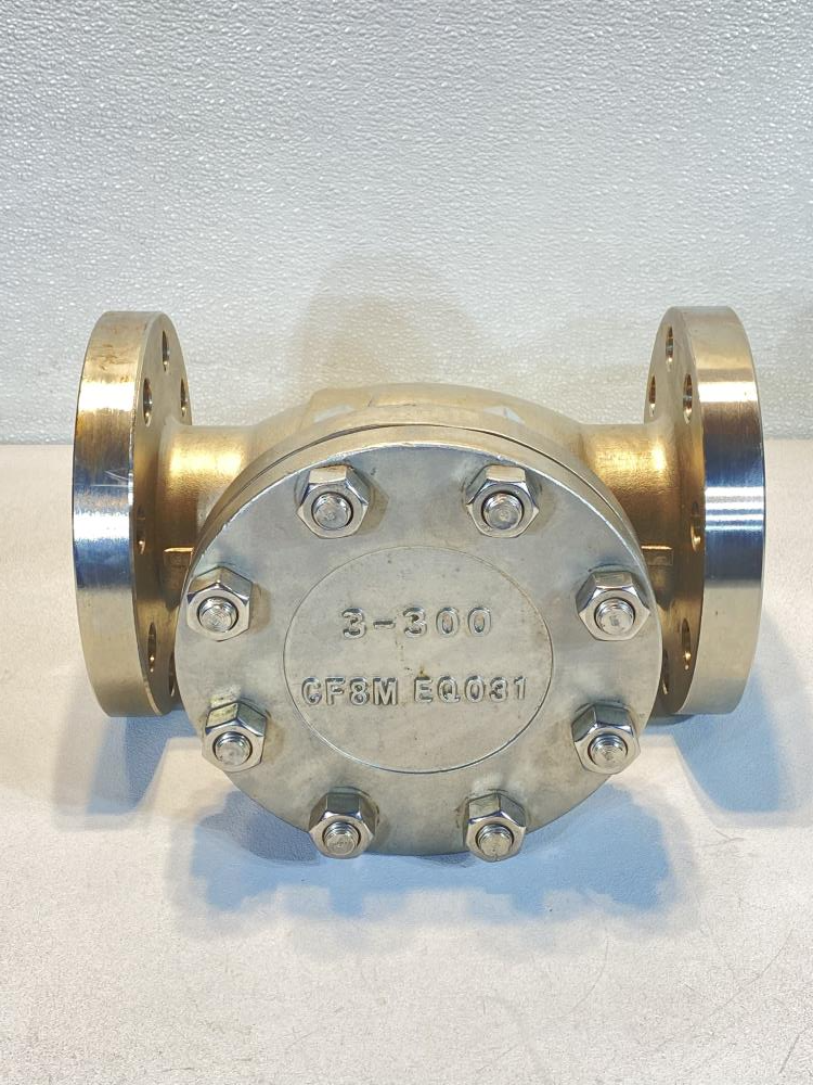 Global 3" 300#  CF8M Swing Check Valve