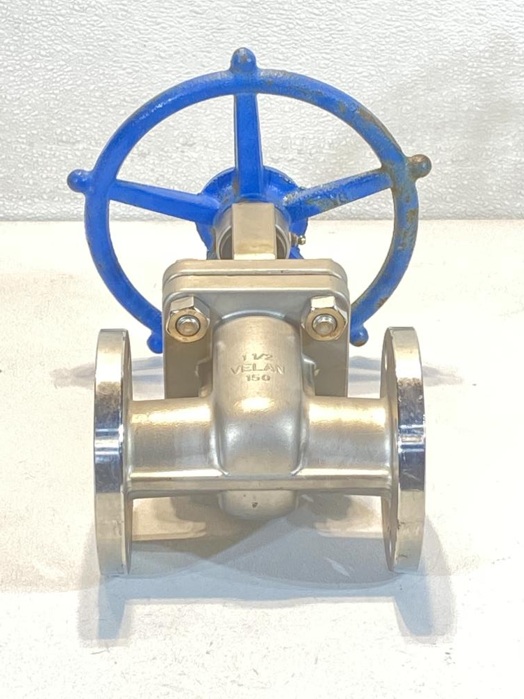 Velan 1-1/2" 150# CF8M gate Valve