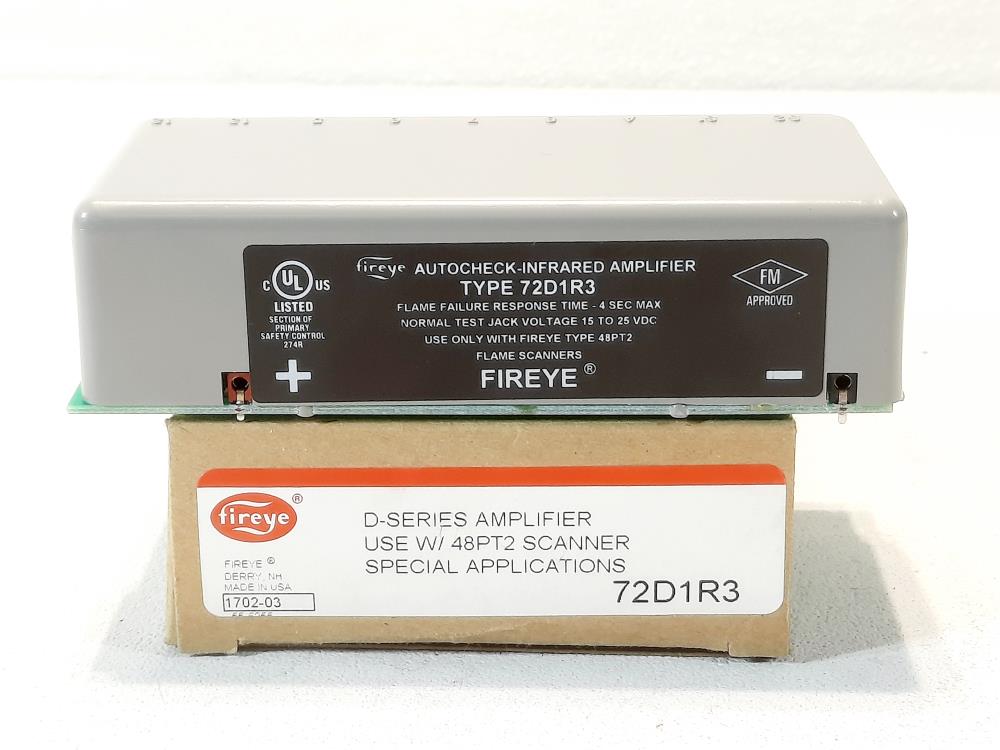 Fireye Autocheck Infrared Amplifier  72DIR3