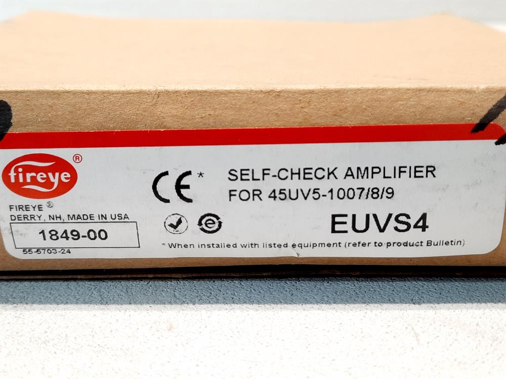 Fireye UV Self Check Amplifier EUVS4