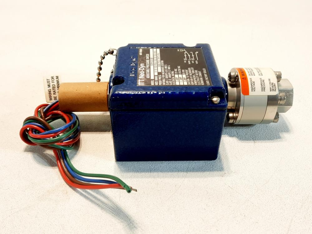 ITT Neo-Dyn Adjustable Pressure Switch 100P42C6 B