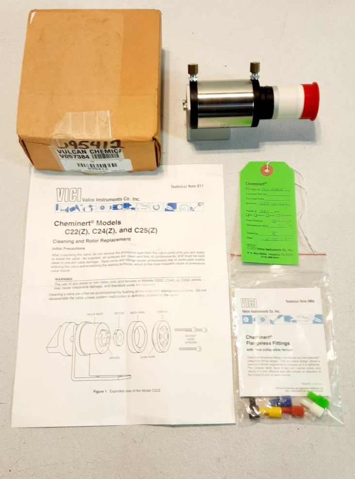 VICI Valco 6-Port Analytical High Performance Liquid Chromatography VLV A60 2-05