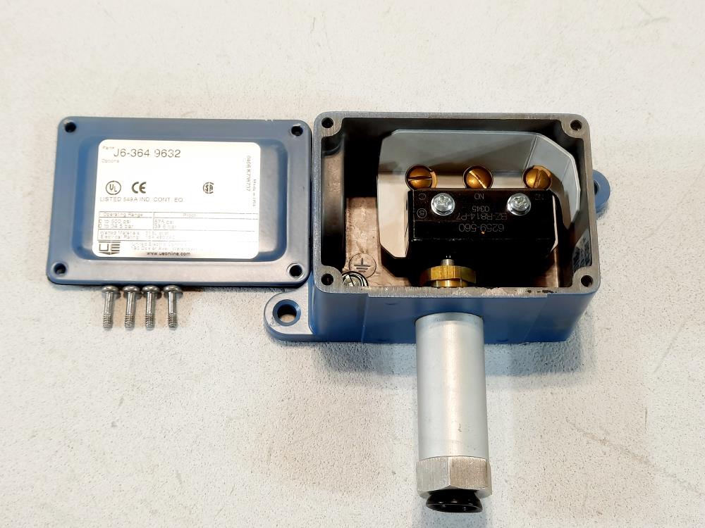 United Electric Pressure Switch J6-364-9632