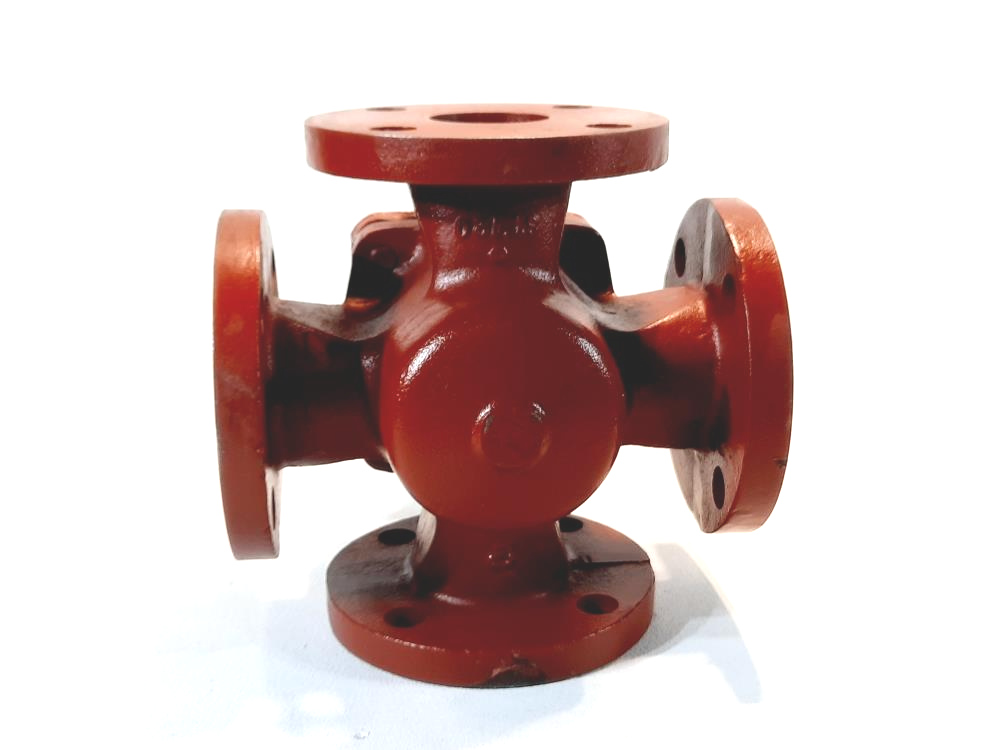 Nordstrom 2" Plug Valve, 4Way, 200 CWP