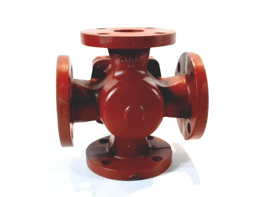 Nordstrom 2" Plug Valve, 4-Way, 200 CWP