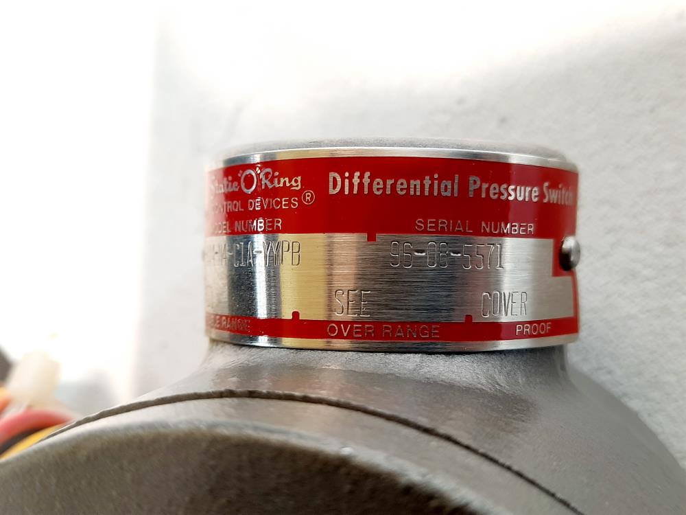 SOR Static-O-Ring 22TA-AA4-N4-C1A-YYPB Pressure Switch