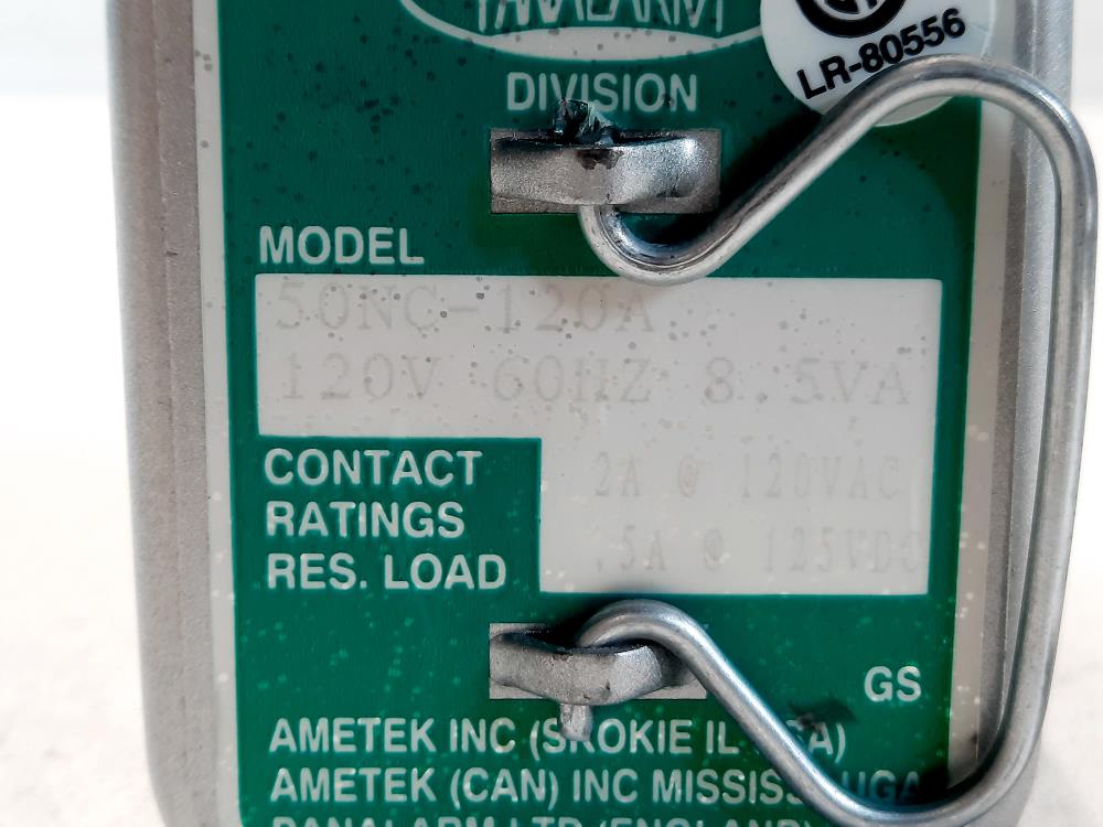 Ametek Panalarm Relay 50NC120A