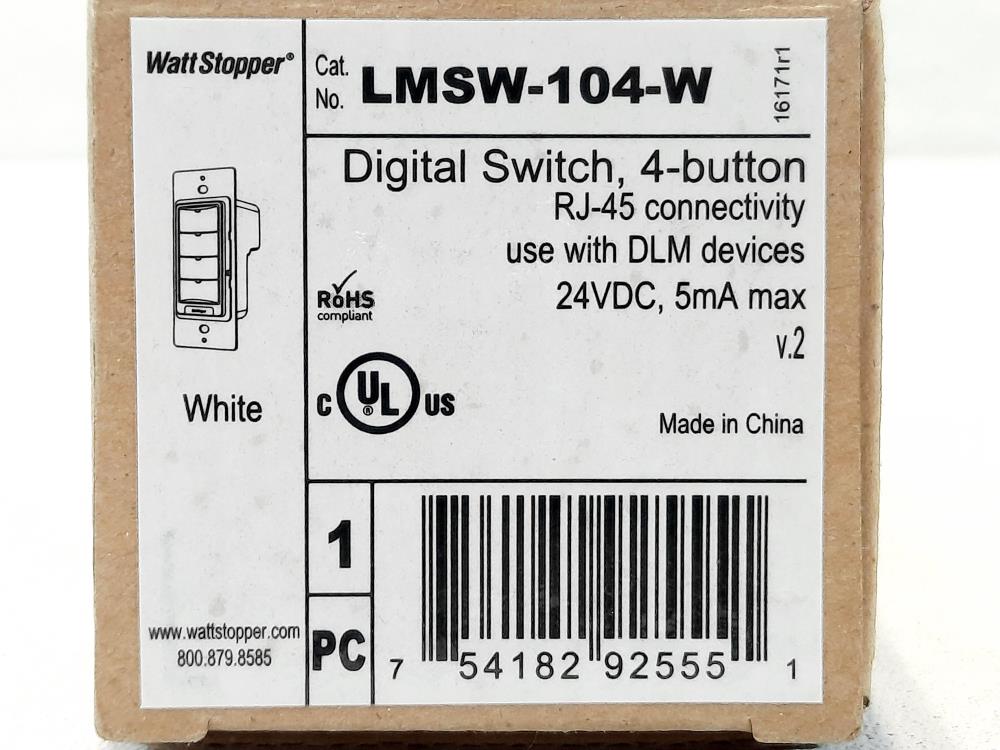 Legrand Wattstopper LMSM-3E Digital Network Segment Manager Lighting 