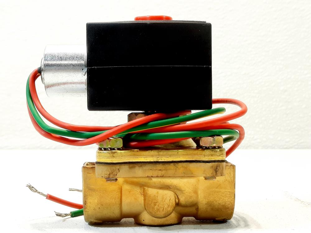 Asco Red Hat 1/2" 2- Way Brass Solenoid Valve EF8210G94 / EF8003G1